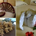 16 забавных оригами из полотенец, которыми радуют постояльцев отелей