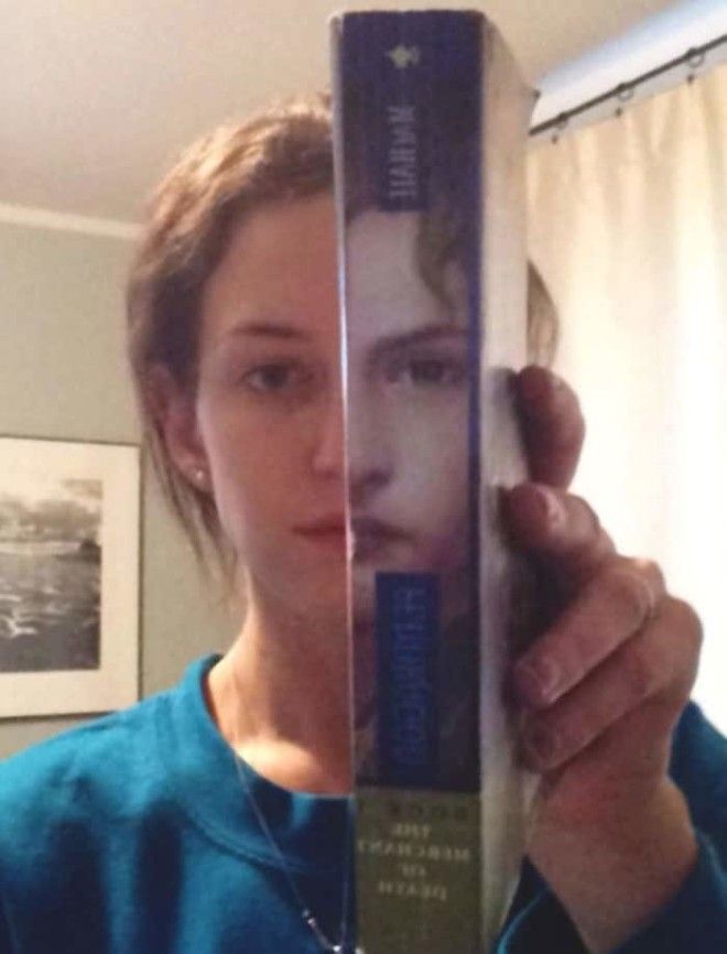 The Face On The Spine Of This Book Looks Exactly Like Mine