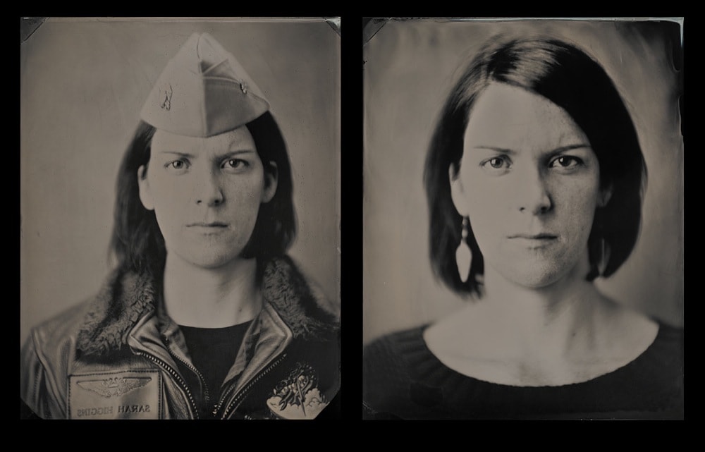 «Война и мир»: 15 портретов от фотографа из США, показывающих разницу между человеком на войне и на гражданке 58