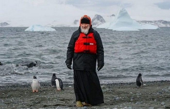 Необычное путешествие в Антарктиду патриарха Кирилла
