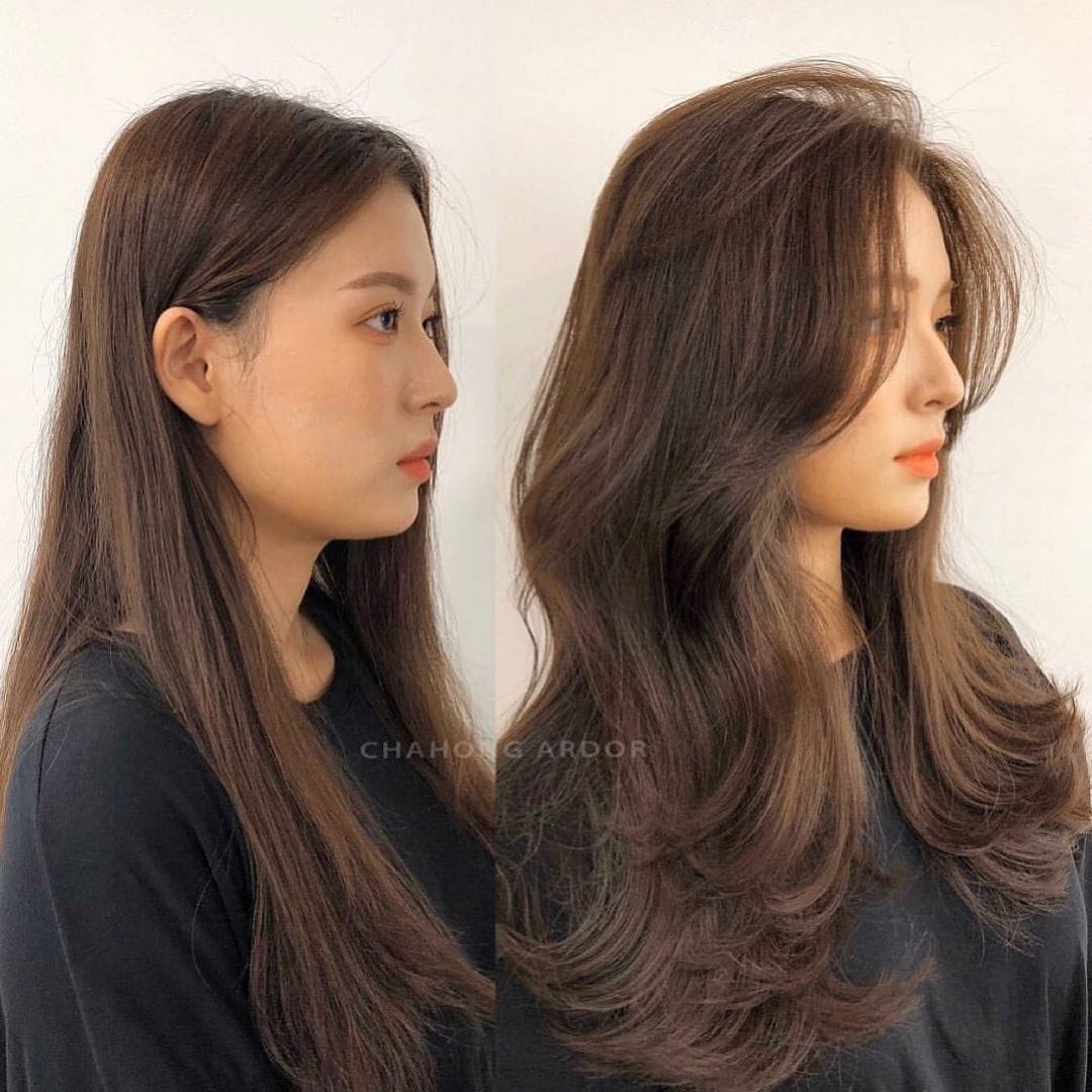 15 работ от парикмахера из Южной Кореи, которая знает, как преобразить клиентку с помощью стрижки и укладки 49