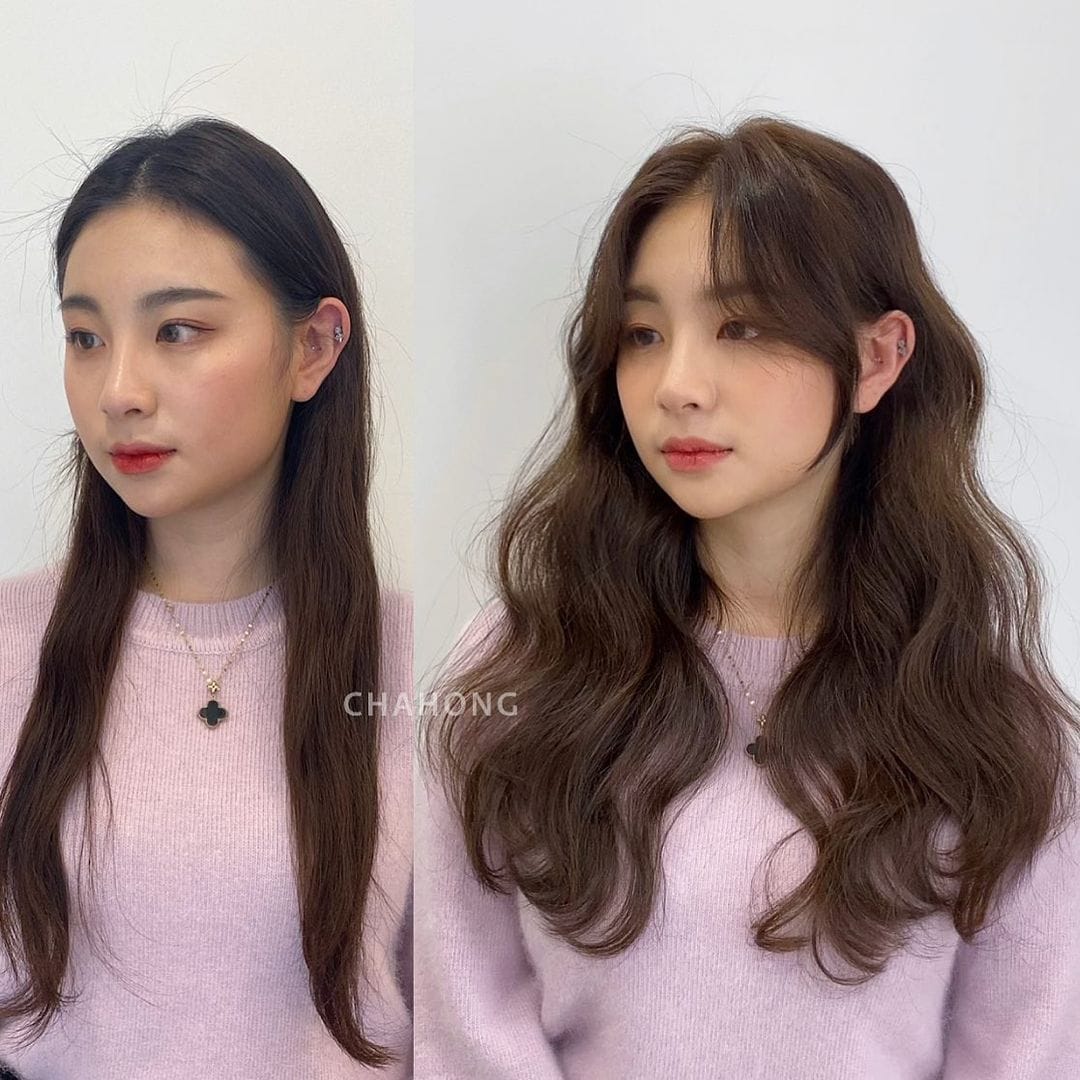 15 работ от парикмахера из Южной Кореи, которая знает, как преобразить клиентку с помощью стрижки и укладки 47