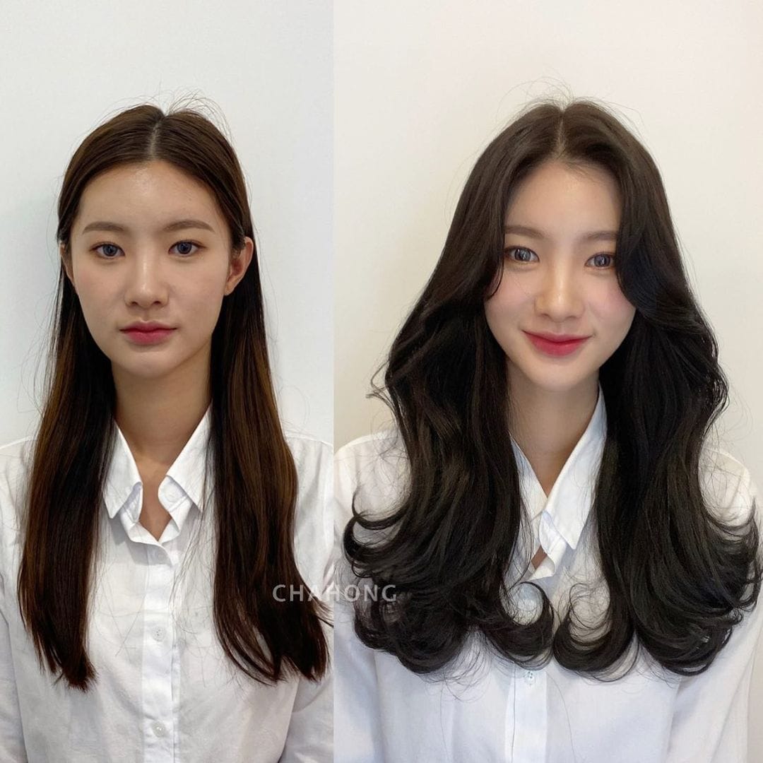 15 работ от парикмахера из Южной Кореи, которая знает, как преобразить клиентку с помощью стрижки и укладки 54