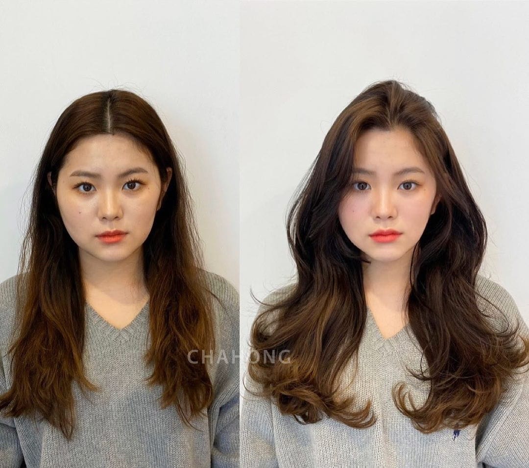 15 работ от парикмахера из Южной Кореи, которая знает, как преобразить клиентку с помощью стрижки и укладки 55
