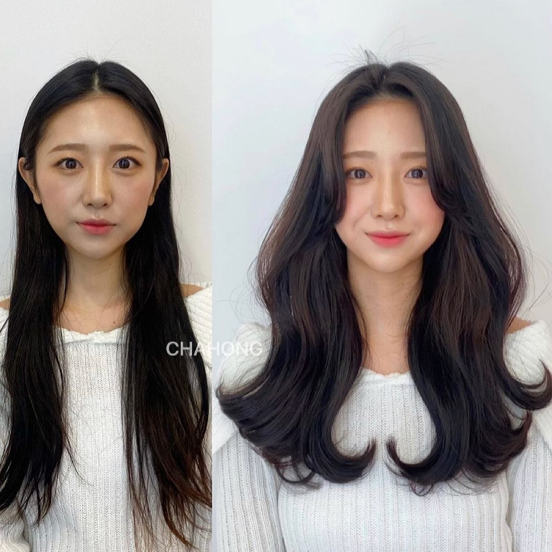 15 работ от парикмахера из Южной Кореи, которая знает, как преобразить клиентку с помощью стрижки и укладки 60