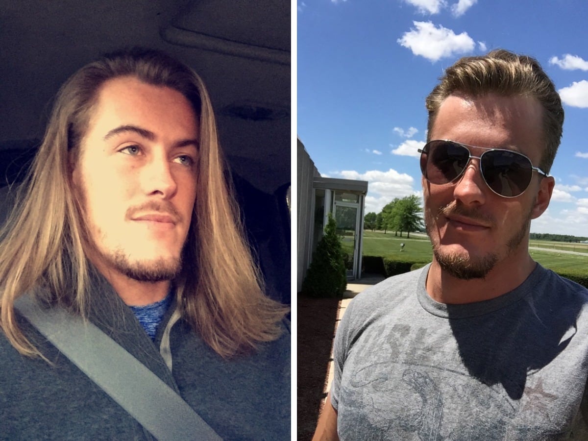 17 случаев, когда парни решили последовать советам незнакомцев из сети и отказались от своих длинных волос 66