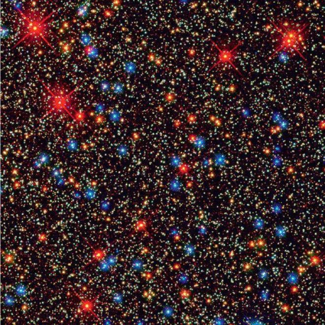 Почему мы видим звезды белыми
