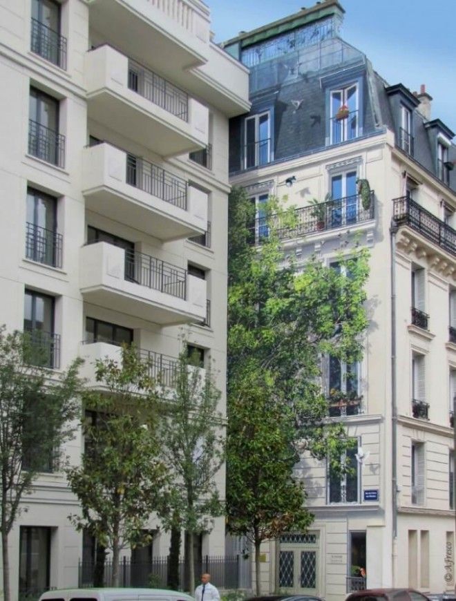 Француз находит скучные дома и превращает их в настоящие шедевры 49