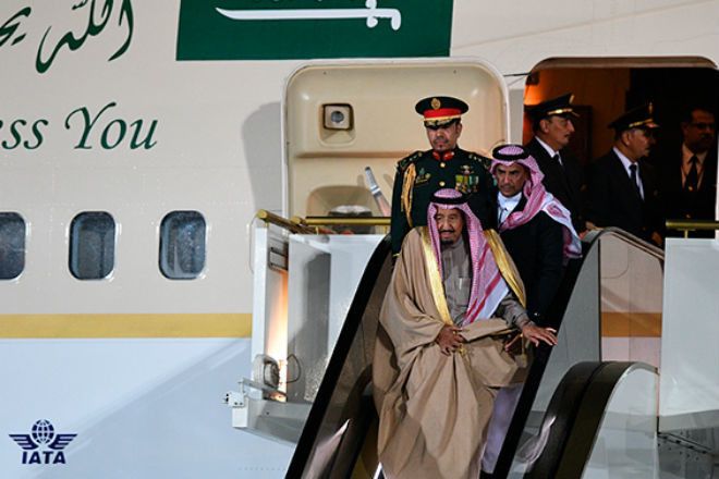 SКак путешествует король Саудовской Аравии