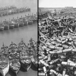 14 фотографий целой «армии» списанной военной техники, оставшейся после Второй мировой войны