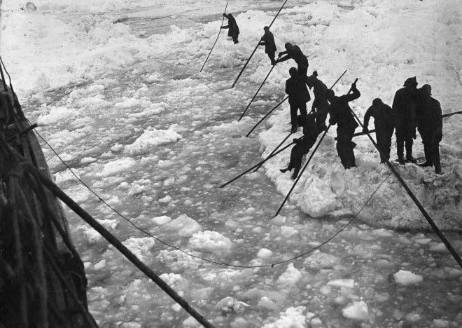 История выживания 28 человек среди льдов Антарктики в 1914-1916 годы 71