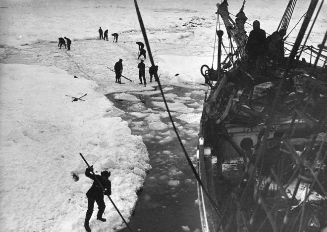 История выживания 28 человек среди льдов Антарктики в 1914-1916 годы 73