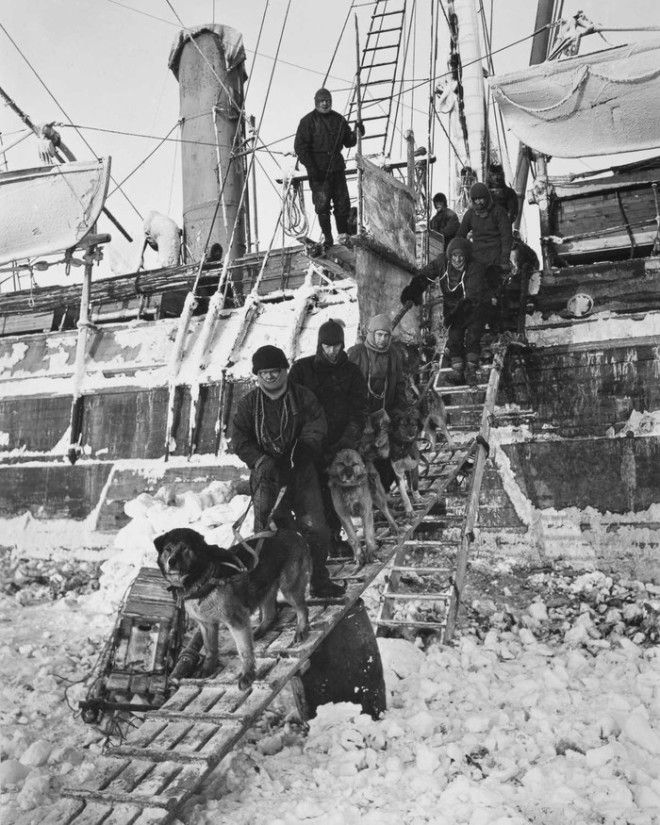 История выживания 28 человек среди льдов Антарктики в 1914-1916 годы 71