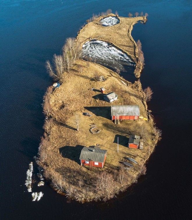 Красота четырех времен года на маленьком финском острове Долгий Камень 13