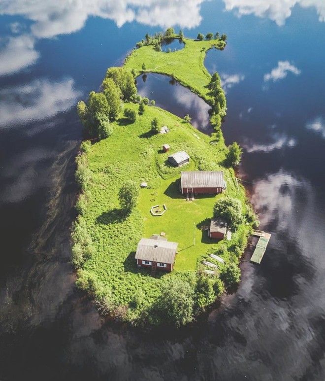 Красота четырех времен года на маленьком финском острове Долгий Камень 14
