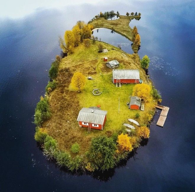Красота четырех времен года на маленьком финском острове Долгий Камень 15