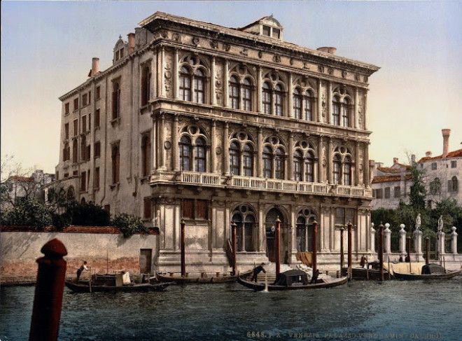 30 цветных фотографий Венеции в 1890-е годы 55
