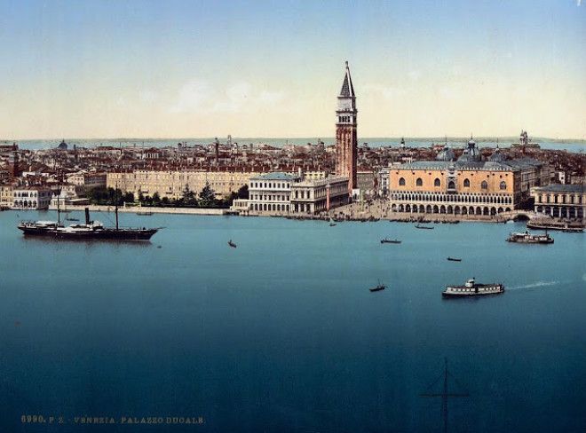 30 цветных фотографий Венеции в 1890-е годы 51