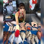 Лю Пэнпэн — самая красивая продавщица рыбы, оказавшаяся тайваньской моделью