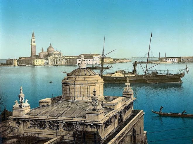 30 цветных фотографий Венеции в 1890-е годы 56
