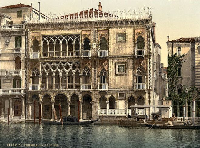 30 цветных фотографий Венеции в 1890-е годы 54