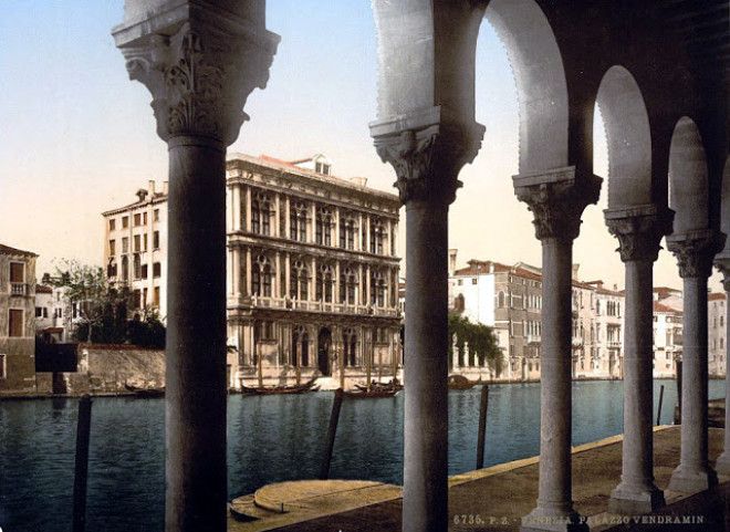 30 цветных фотографий Венеции в 1890-е годы 52