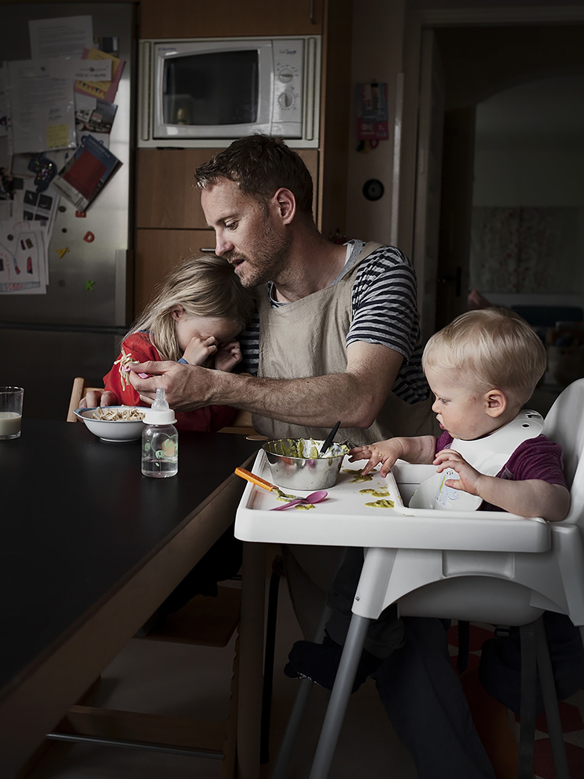 Не только мама: шведский фотограф показал отцов, выбравших сложный путь декрета 48