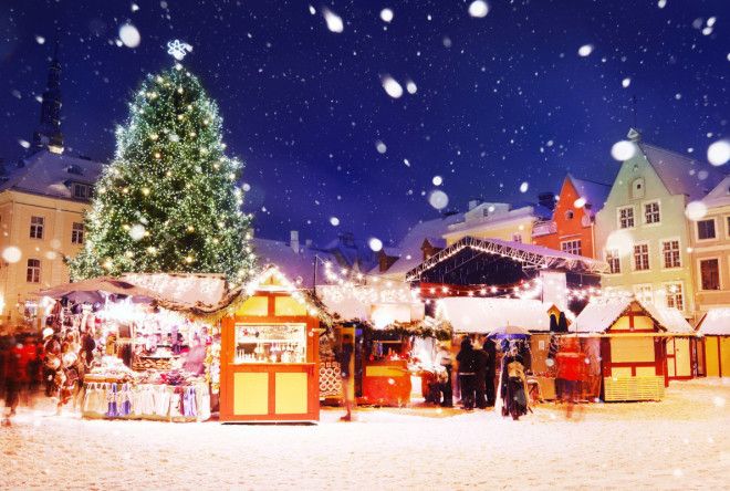 Рождество в Европе: самые красивые городские елки и праздничные ярмарки 48