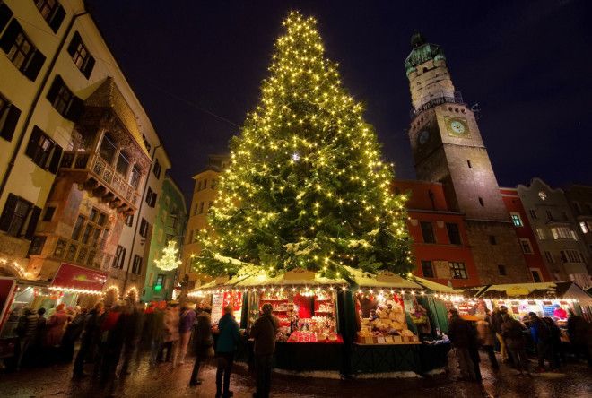 Рождество в Европе: самые красивые городские елки и праздничные ярмарки 45
