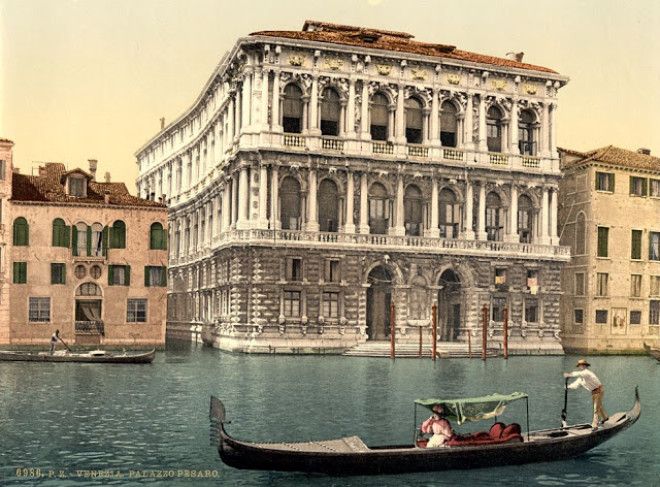 30 цветных фотографий Венеции в 1890-е годы 50