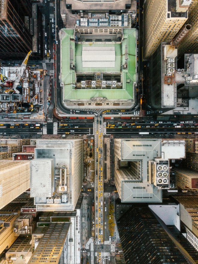Самоучка снимает НьюЙорк с такого ракурса что от фото кружится голова