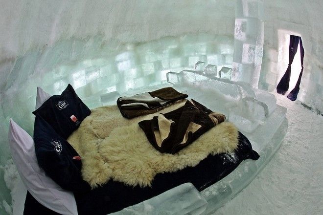 8 самых удивительных ледовых отелей мира 51