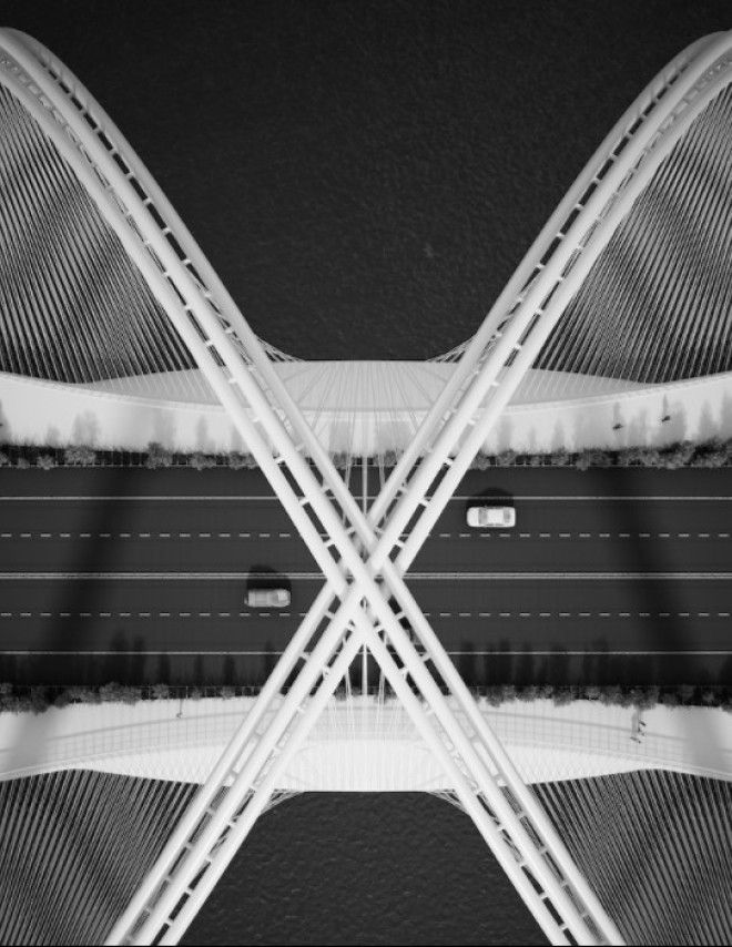 Круглый, недостроенный и бесконечный — 10 самых необычных мостов мира 50