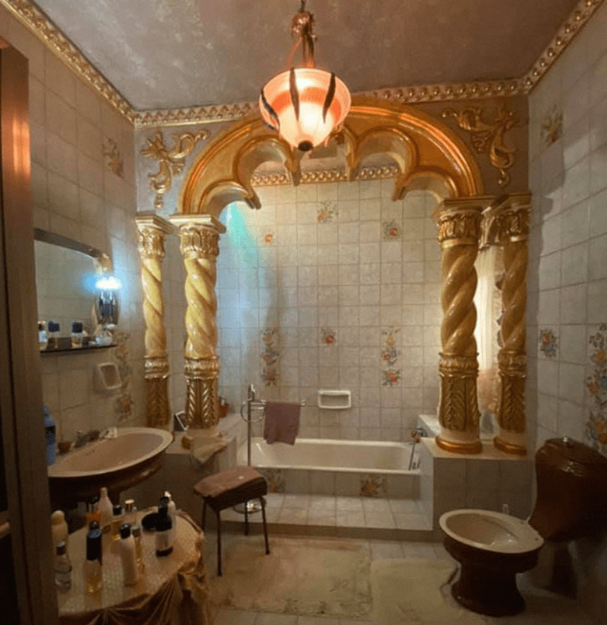 15 фото, которые показывают, что ванная — это ещё одно отличное пространство для дизайнерского креатива 59