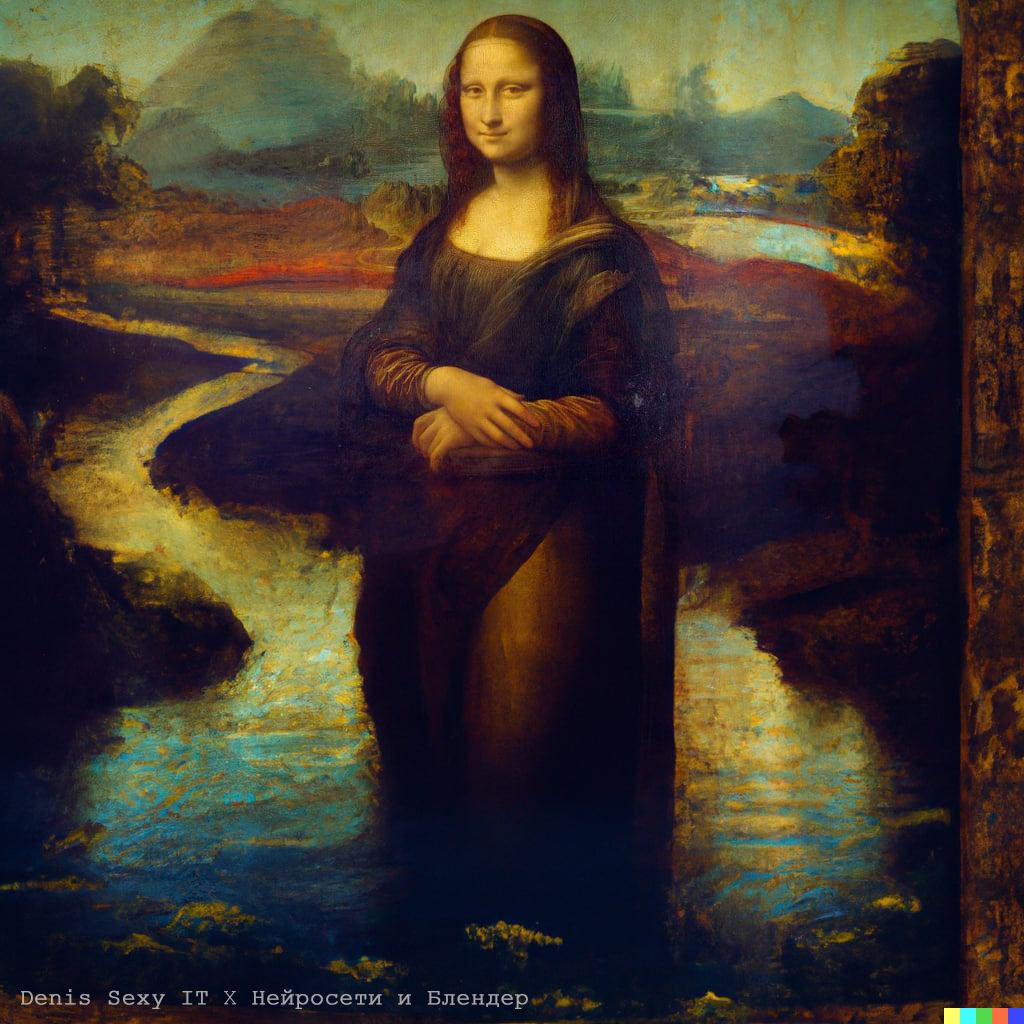 Девушка с жемчужной серёжкой и Мона Лиза в полный рост: нейросеть воссоздала происходящее за рамками картин 78