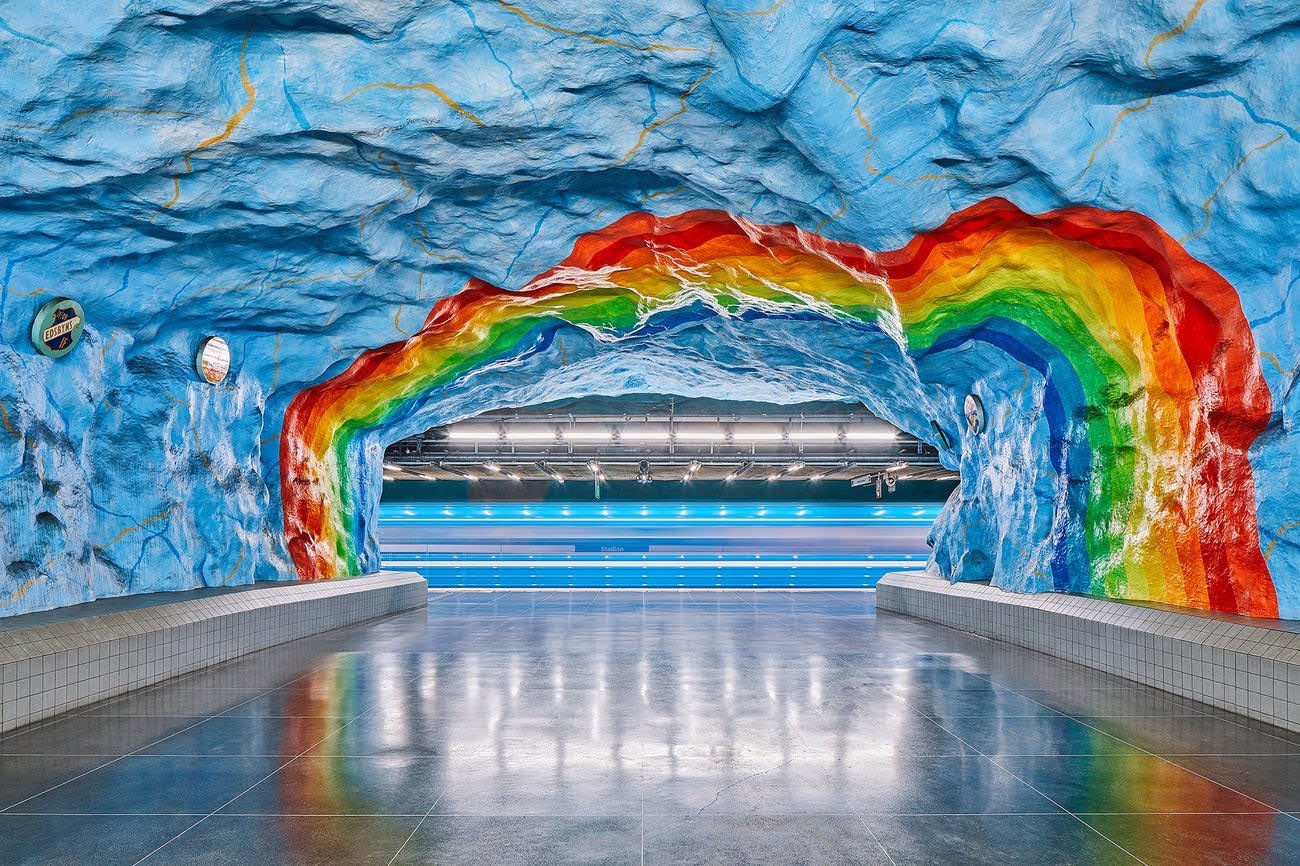 16 безумно красивых станций метро, дизайн которых — отдельная достопримечательность города 61