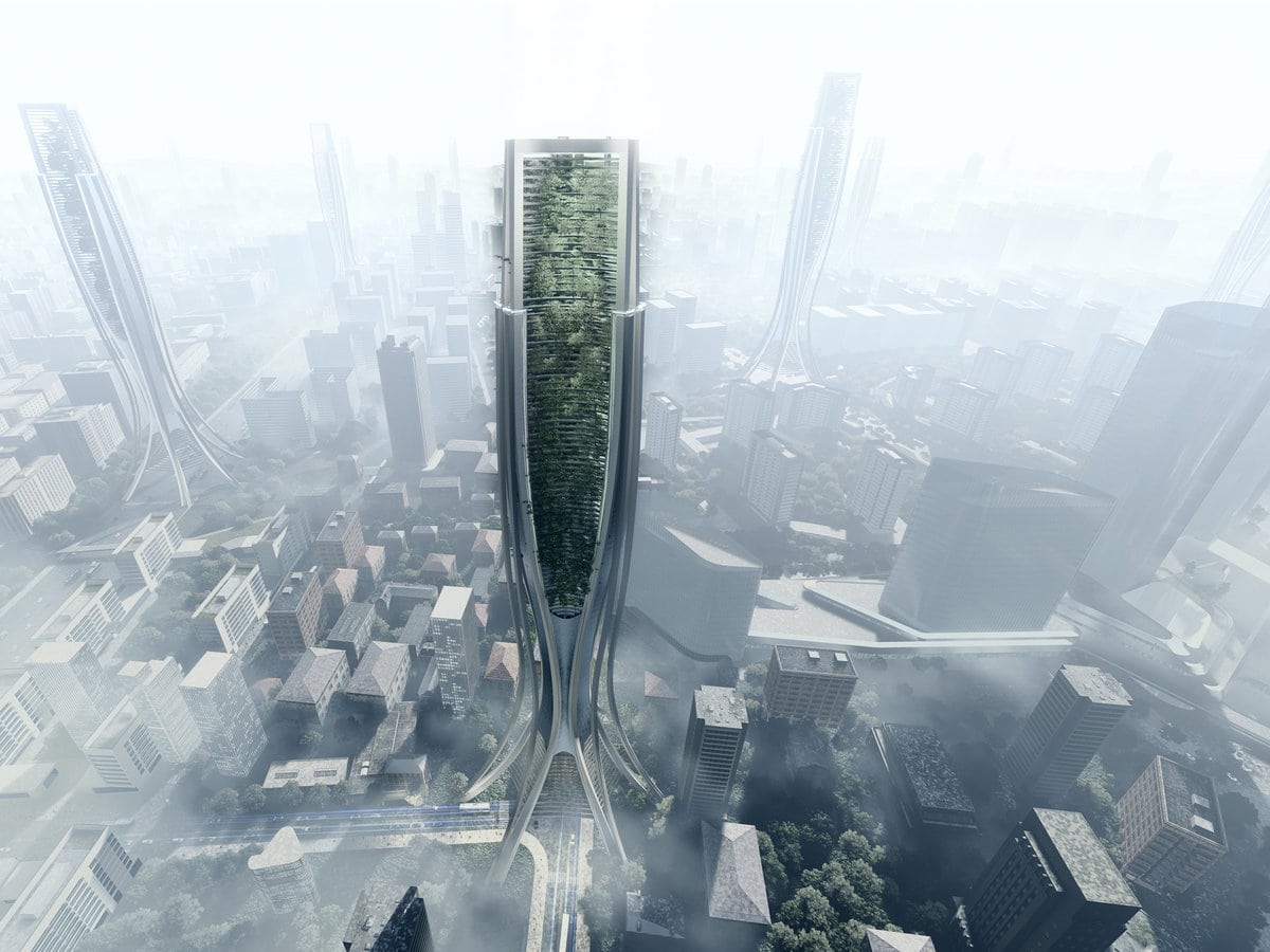 14 небоскрёбов, победивших в конкурсе Skyscraper Competition ’22, которые показывают нашу будущую реальность 48
