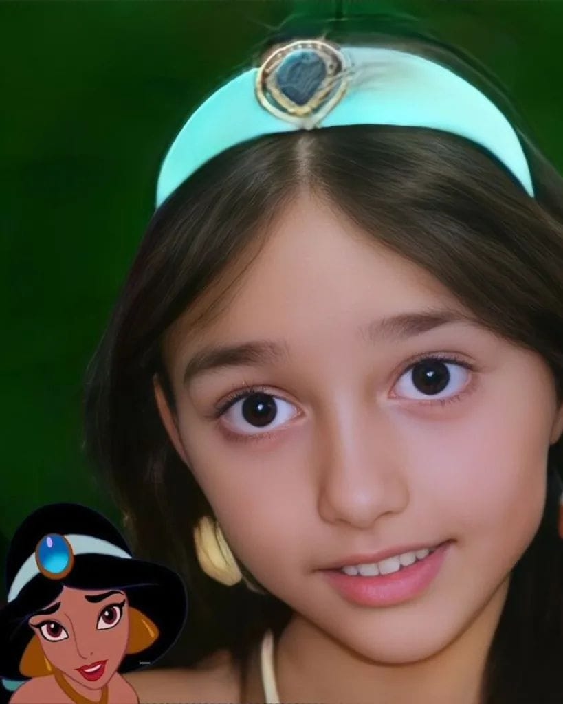 Художник показал, как выглядели бы диснеевские принцессы в детстве, будь они реальными девчонками 35