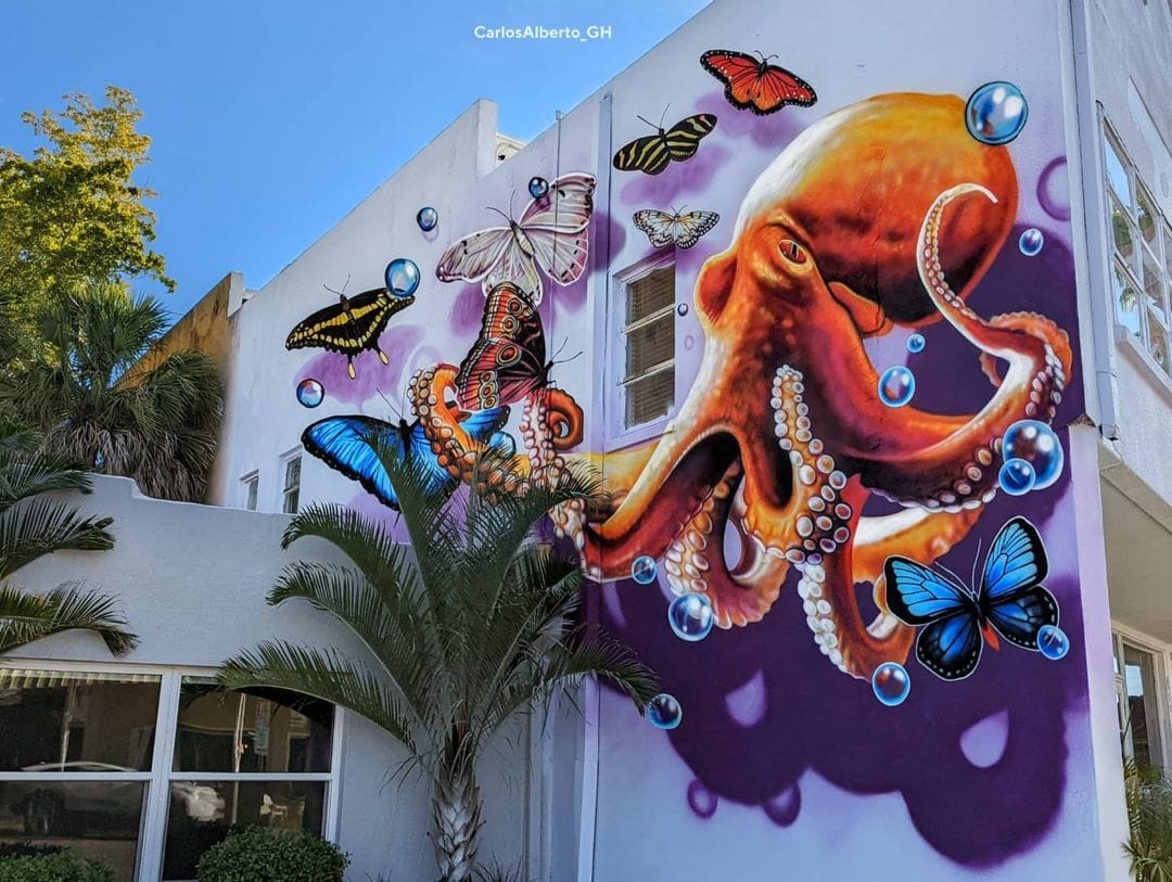 20 потрясающих 3D-граффити от художника из Мексики, чьи работы так и норовят выпрыгнуть на волю 64