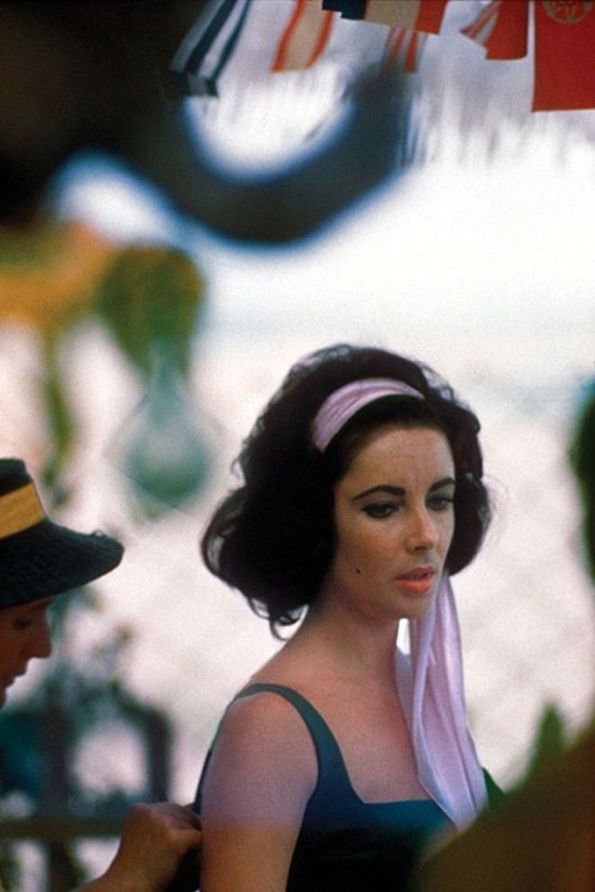 Прекрасная Элизабет Тейлор в самом расцвете: фото со съемок фильма 1959 года 53
