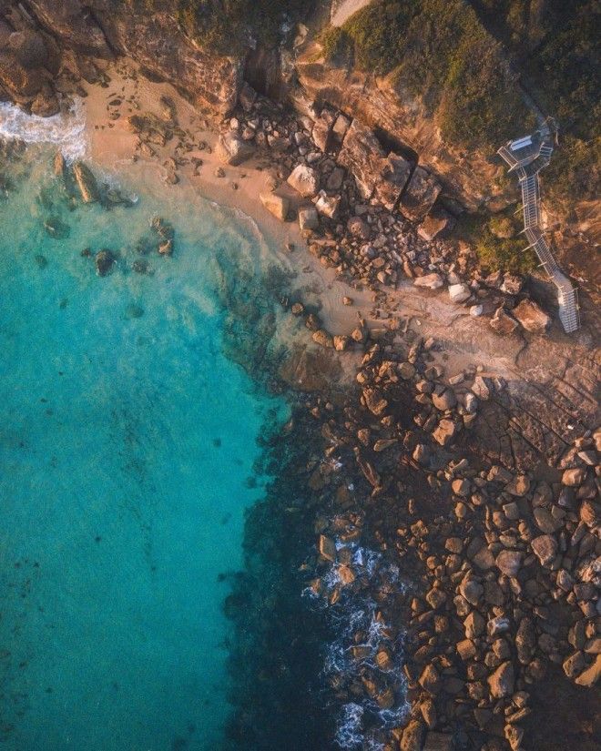 Сиднейские пляжи — вид из поднебесья 38