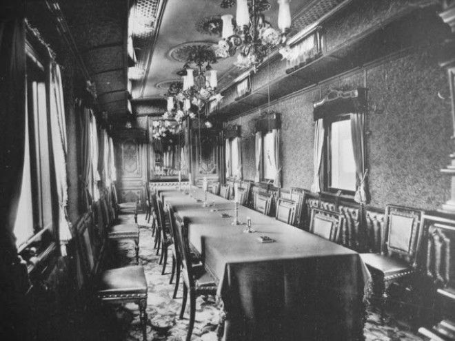 Редкие фото императорского поезда, в котором жил и путешествовал Николай II 45