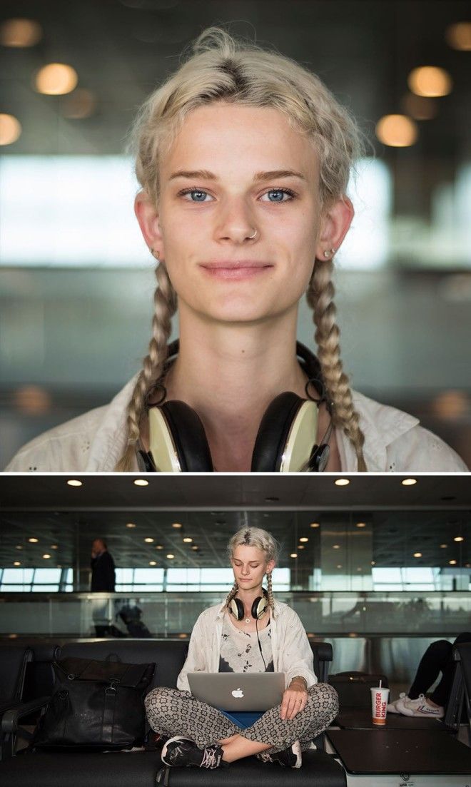 100 лиц из 100 стран: эмоциональные портреты из стамбульского аэропорта 48