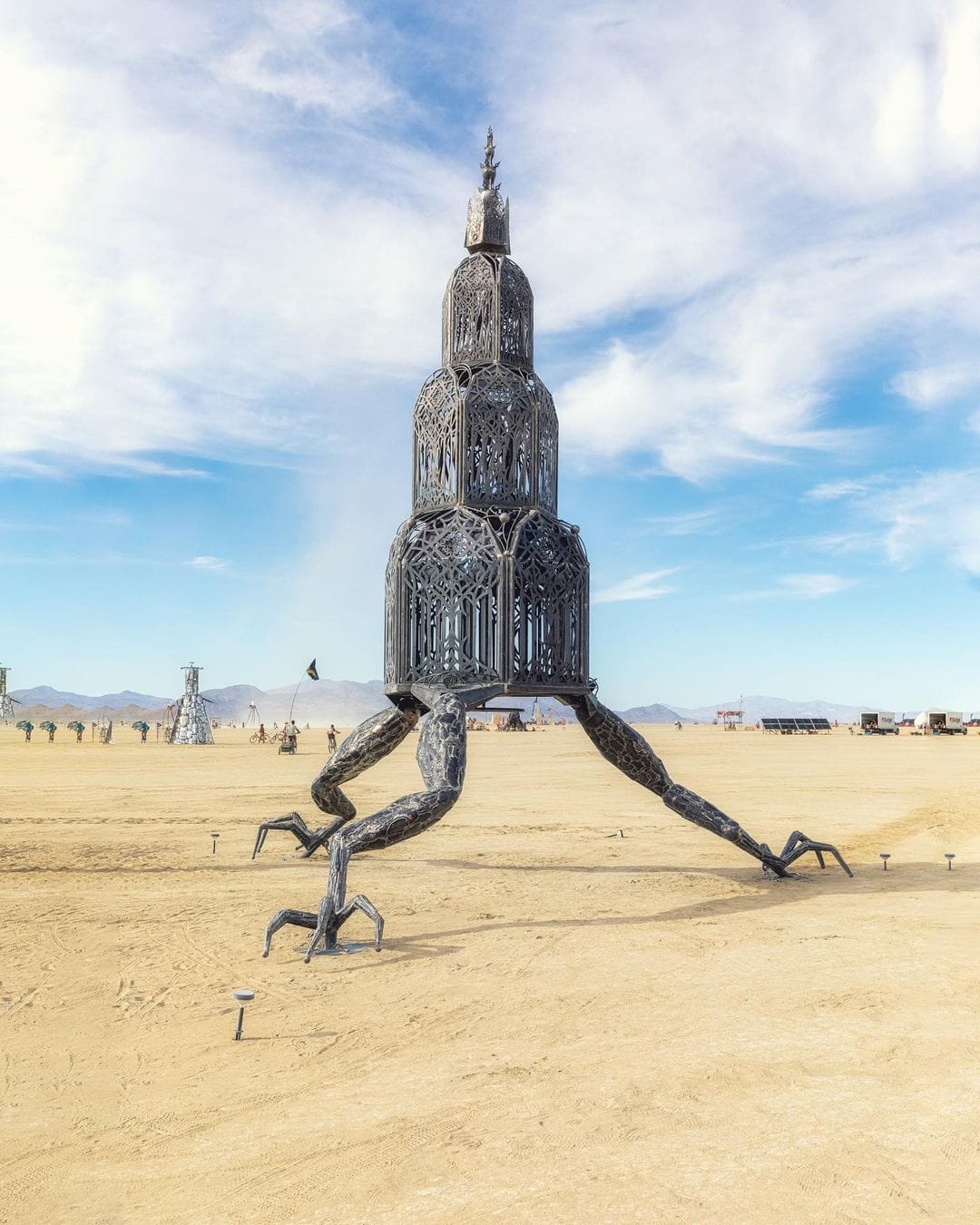 Огненный фестиваль Burning Man вернулся: 16 эпичных фотографий с самого горячего мероприятия планеты 56
