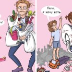 15 смешных комиксов от художницы из Екатеринбурга, которая делится своим «щщастьем материнства» в картинках