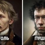 Нейросеть показала, как в её представлении выглядели 10 знаменитых русских писателей-классиков