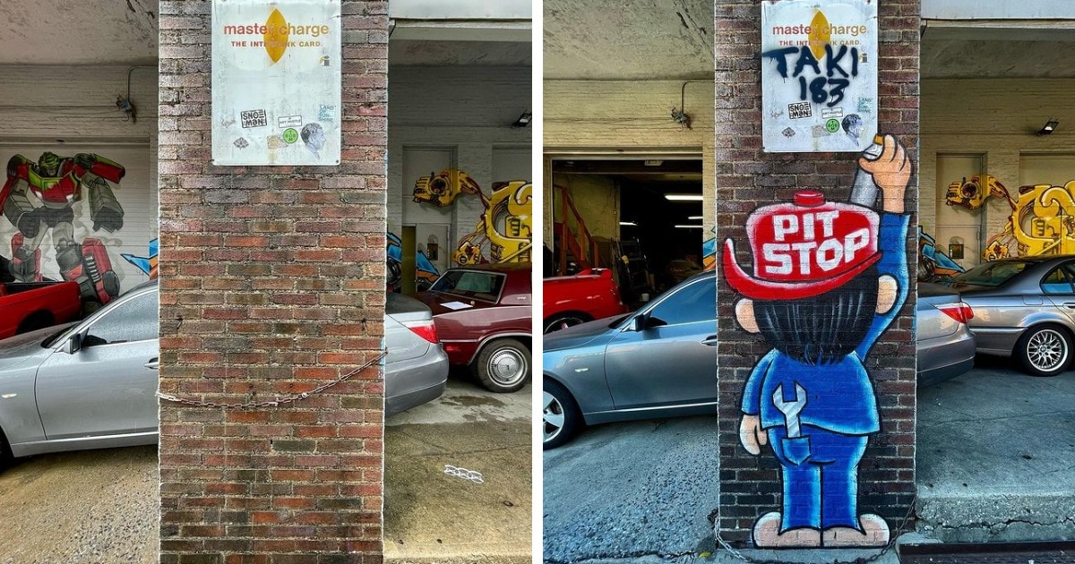16 работ от американского художника, который превращает унылые уголки города в красочные арт-объекты 56