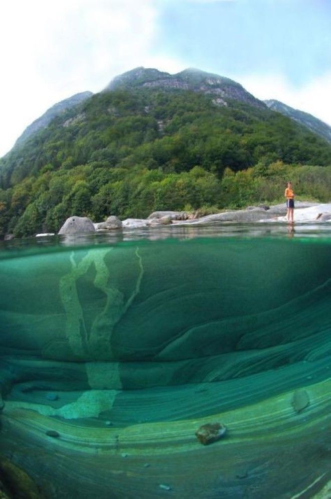 Самая прозрачная река в мире! 46
