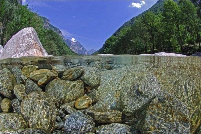 Самая прозрачная река в мире! 44
