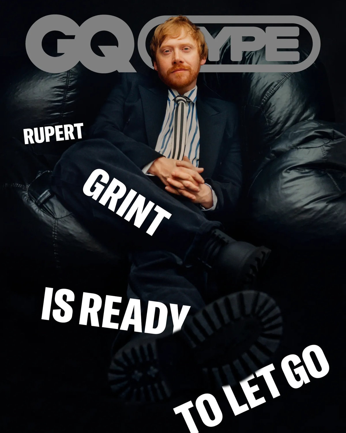 Руперт Гринт отрастил рыжую бороду и снялся в стильной фотосессии для GQ, рассказав, что спасло его карьеру 28